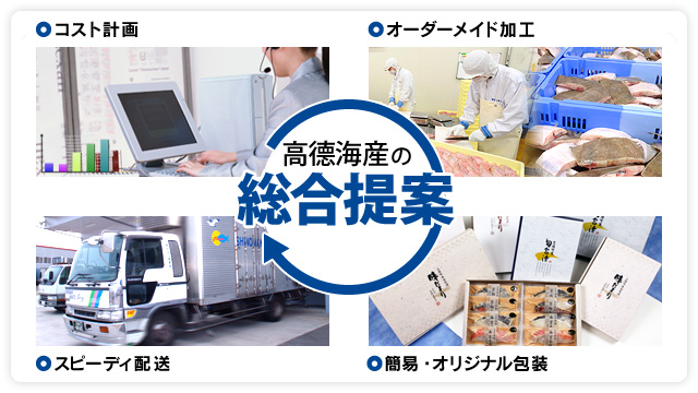 高德海産の総合提案
